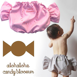 Cute baby clothing ■ Alohaloha Candibblemer Plain Sweet Pink 80-90cm ◆ Baby Diatic Cover Pants Boys Children's Clothes