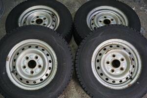 Fukumizo 2020 Dunlop SV01 165R13 8PR LT Steel Wheel 5J PCD114.3 Town Ace Light Ace Grand Max Van*826S