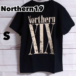 [Beautiful goods] NORTHERN 19 Northern Ninetyen Band T -shirt Goods Tenfi Ladies Men's Kids S Black Black