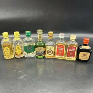 Whiskey Suntory Suntory Mini Bottle GOLD Nakanoshima 1960 Old Sake Special Grade Extra Extra Product evaporated