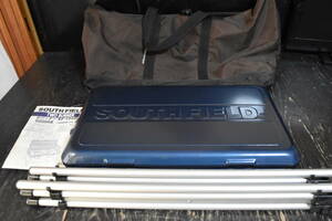 Southfield 2 Burner Contrast Aluminum stand, with case