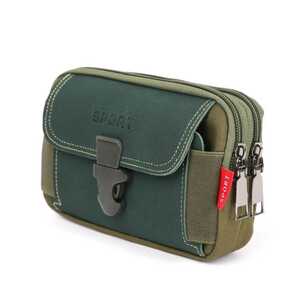 [New] Waist Pouch Green Waist Pouch West Bag Belt Pouch Storage Belse Cand Bag Waist Bag