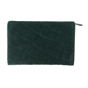 ☆ Green ☆ ZOO ZOO ZMW-020 Elephant Wallet Wallet Men's Bi-fold Genuine Leather ZOO ZMW-020 Zoo Elephant Elephant Wallet Fold Wallet Wallet