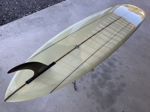 VELZY 10'0&amp;#34; ROUND PIN PIG BELSEY SURFBOARD