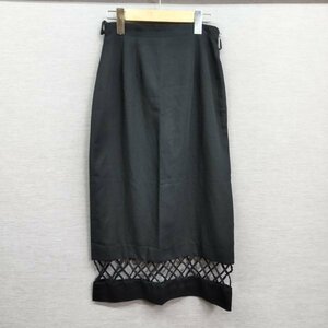 L154 OZONE COMMUNITY Ozone Community Skirt Title Long Design Lining Lord No Zasten Black Ladies