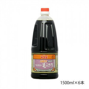 Yamae dark soy sauce Amakuchi Mild Murasaki 1500ml x 6 /A
