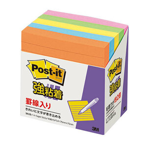 Summary 3m Post-IT post-post strong adhesive line note mix color 5 colors 3M-630-5ssan x [2] /L