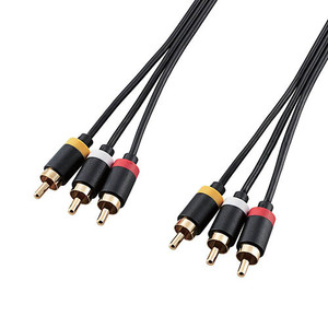 Summary ELECOM AV cable/TV-for video deck/RCA pin plug x 3-RCA pin plug x 3/2.0m DH-WRYN20 x [3]/L