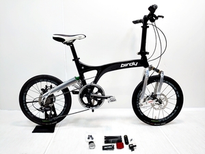 ▼▼ Birdy Birdy R20 2022 Model Aluminum folding bicycle 20 inch 11 speed Glossy Black Custom available
