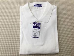 MSWBEL-1227C New [Saitama Prefecture Musashino Hoshi Castle High School] Old Type Poro Shirt BEL/Short Sleeve/White/Victory/TOMBOW/High School Girls/High School Boys/Male and Women