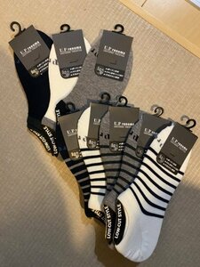 《Unused》 U.P Renoma U.P Renoma Heel 90 degree Ankle Socks Socks Half