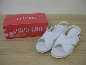 Unused Nurse Sandal Cross Belt 3L White SIAA Antibacterial Fashion Sandal Cosplay