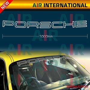 [AIR Int'L product] Porsche "Porsche" windshield Hachimaki sticker 7 colors can be selected