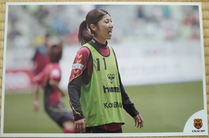 INAC Kobe Leonessa 2015 Fan Thanksgiving Limited Sales Wide 6 -cut photo ♪#13 Ayumu Nakata 5