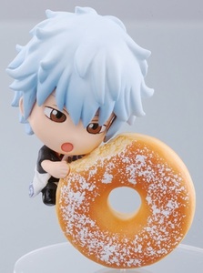 Gintoki Sakata/Gin -san Donut [Petitikura Land] Gintama Gin's donut shop figure