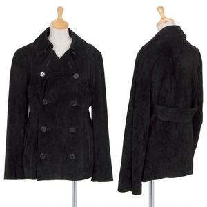 Wise Y's pigskin P coat black 3
