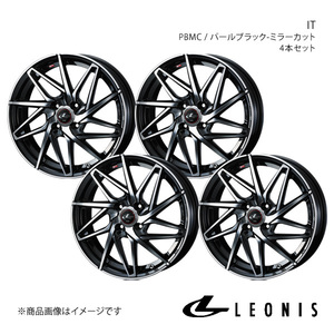 LEONIS/IT Wing Road Y12 Aluminum Wheel Set of 4 [14 × 5.5J 4-100 INSET42 PBMC] 0040555 × 4