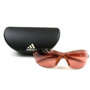 Adidas Sports Sunglasses A262 Brand Eyewear Ladies S Size Orange Adidas