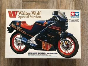 ◆ Shipping included ◆ "Showa retro out of print" Tamiya 1/12 auto bye series Suzuki RG250 Gamma Walter Wolf specification rare old car unbounded