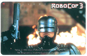 Robo Cop 3 Tele Chard unused