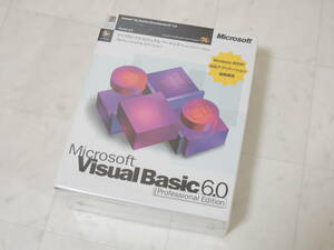 A-05058 ● Unopened Microsoft Visual Basic 6.0 Professional Edition Japanese version SP6 Update included (Microsoft SEVICPACK SEVICK PACK 6)