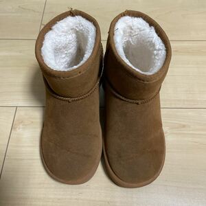 ★ Beauty fake mouton boots camel 19.0cm