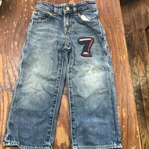 GAP Size 95 2years Jeans Knee Torn USED