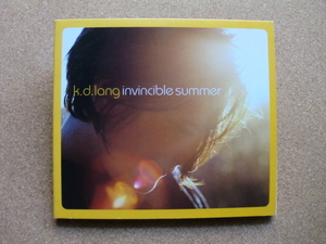 * [CD] K.D. Lang / Invincible Summer (9362-47605-2) (Imported board) Paper jacket