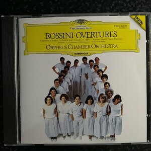 A (West Sort) Orpheus Chamber Orchestra Rossini Overture Book ORPHEUS ROSSINI OVERTURE W.GERMANY