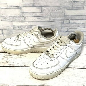 R5224BE NIKE Nike Sneakers White Ladies Size 25cm WMNS AIR FORCE 1 Women's Air Force 1 315115-112