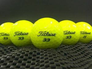 [A2I-04C] Titleist VG3 2022 Model Yellow Pearl 16 Hour Title List Lost Ball