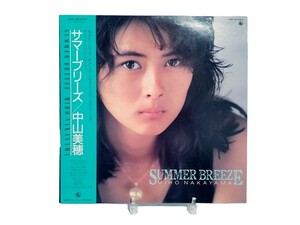 LP Record Miho Nakayama "Summer Breeze (1986, K28A-760, Toshio Kadomatsu, Boogie, BOOGIE, Synthopop)"