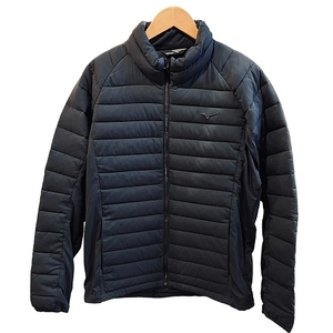 Mizuno Mizuno Cotton Jacket Breath Thermo Stretch Raglan Golf Wear XL Black Black ■ GY08 Men's