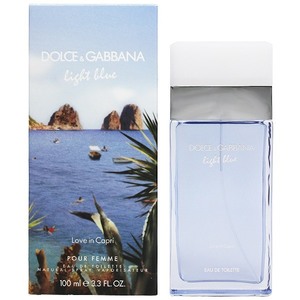 Dolce &amp; Gabbana Light Blue Love In Coupli EDT / SP 100ml perfume fragrance LIGHT BLUE LOVE in CAPRI DOLCE &amp; GABBANA unused