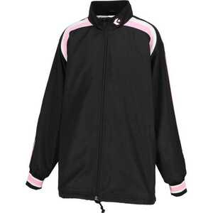 Converse Junior Warm Up Jacket 150cm Black x Pink #CB462506S-1961 CONVERSE New unused