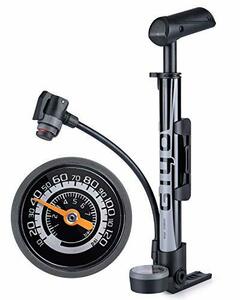 GIYO Bicycle Air Put Pump Pump French/English -style/US valve with large gauge