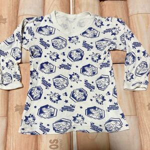 120 Boy Pokemon Long Sleeve Shirt ★ Inner underwear total pattern ★ 100% cotton Winter Pokemon Wish under shirt