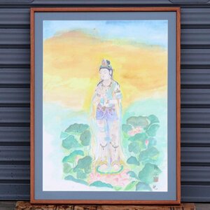 Sato Tada, Buddha painting, No.200708-317, packing size 140