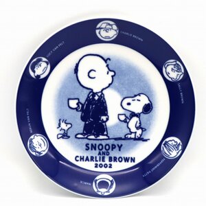 SNOOPY / Snoopy earplate, decoration dishes, Western tableware, decorative platform, 2002, No.201011-61, packing size 60
