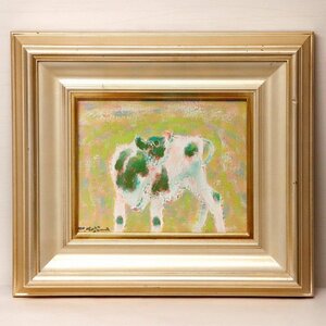 Makichi Kojima ・ Oil painting ・ Insemination “Cow” ・ No.170812-34 ・ Packing size 100
