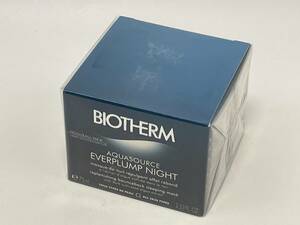 Unused / Unopened ★ BioTherm [Biotelm] Aquaslus Ever Plum Night Mask 75ml 5000 yen Pack #143858-13 Many
