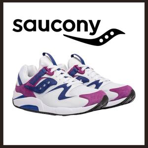 ○ ★ New unused SAUCONY Grid 9000 Standard hybrid sneakers Purple 30cm ○ ● ● ●
