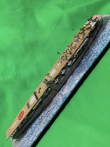 [Painted finished product] 1/700 Japanese Navy Aircraft Carrier Akagi FUJIMI Water Model (Water Line Series) 19 Aircraft carrier ship with 19 aircraft