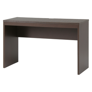 Simple work desk width 120cm brown [New] [Free shipping (excluding some areas)]