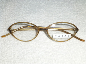 Beautiful color! Brown elegant and smart round glasses Tabac that is easy to suit the skin with the skin.