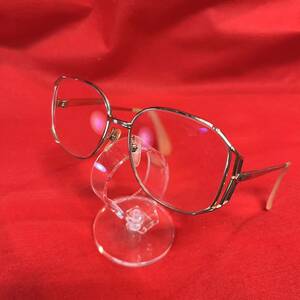 ☆ Rare product ☆ LYLE &amp; SCOTT Vintage Product Glasses LS-3005 TI-P Titanium Gold Frame 53/15-132 Megane Deadstock (01256E)