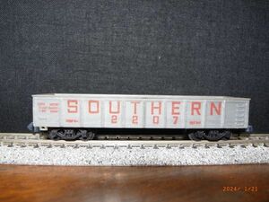 ★ Shipping cost 185 yen ~ ★ Germany ARNORD Arnold N gauge freight vehicle Non -lid vehicle SOUTHERN 2207 1 car There is a difficult junk