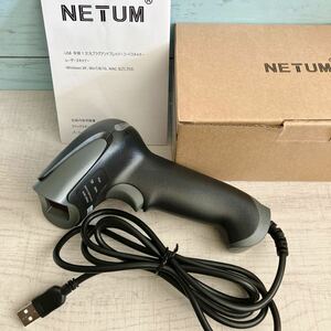 Netum USB Wired 1D Barcode Scanner Laser Scanner [RD-2013] Plug and Play /Windows XP /Windows 7 ・ 8, 10 /Mac, etc.