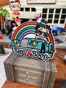 Betty Boop Patch (Rainboard Live) ■ American miscellaneous goods American miscellaneous goods