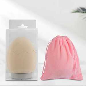 New hot water bottle pouring water injection type 460ml hot water container with storage bag with cute egg shape Silicon warm autumn / winter cold measures Heating equipment fatigue
